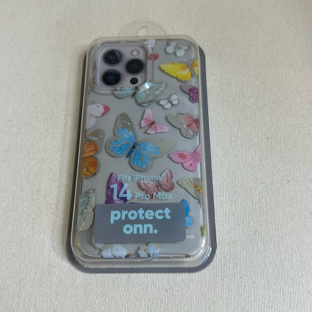New Beautiful Butterfly Lover Cell Case Fits iPhone 14 Pro Max